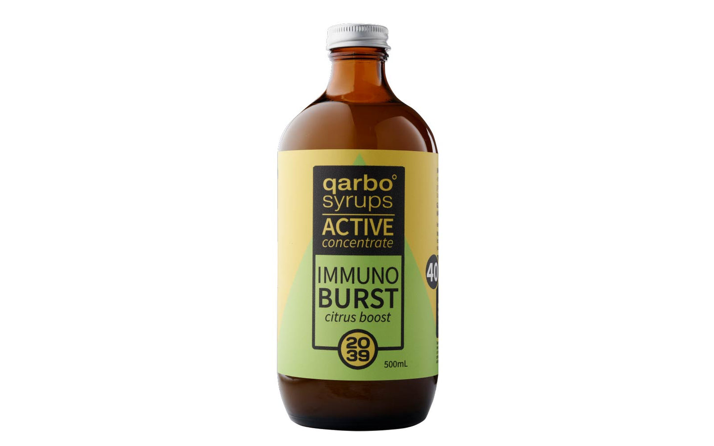 qarbo˚syrups - IMMUNO BURST - citrus boost