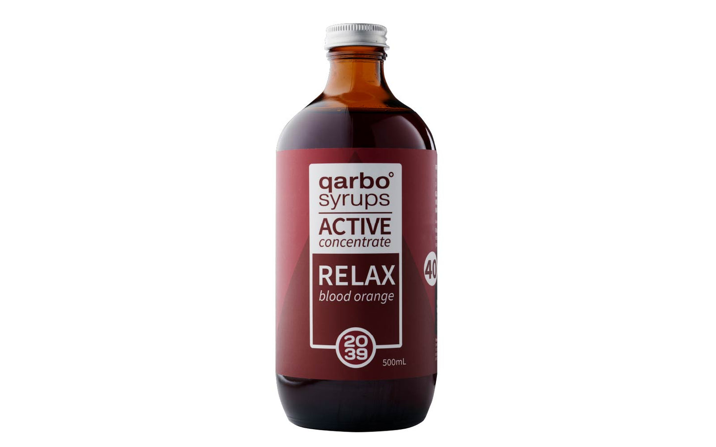 qarbo˚syrups - RELAX - blood orange