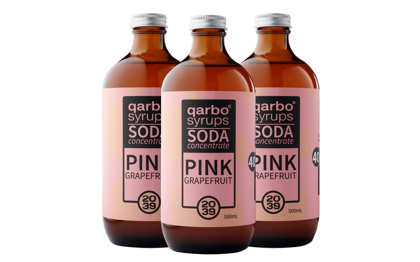 qarbo˚syrups - PINK GRAPEFRUIT