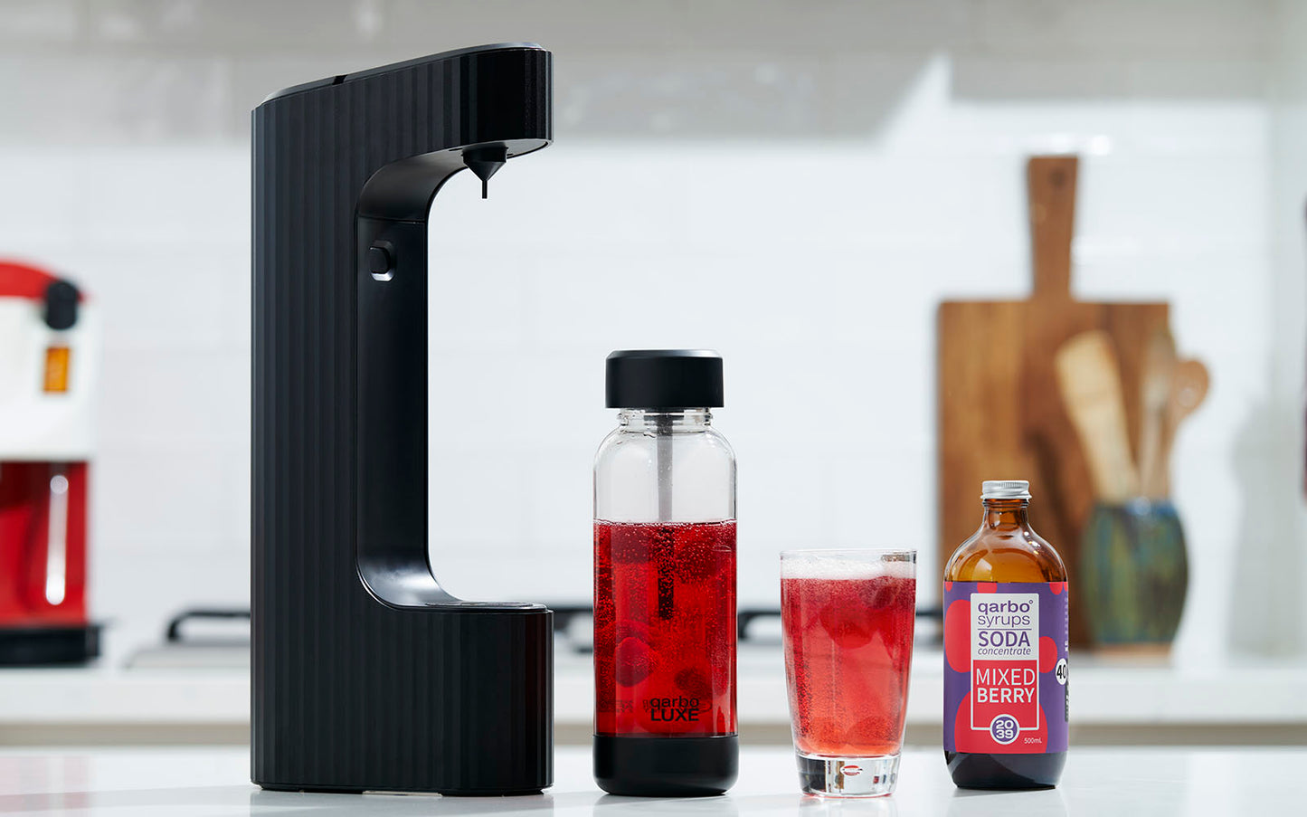 qarbo LUXE – Sparkling Water and Beverage Maker