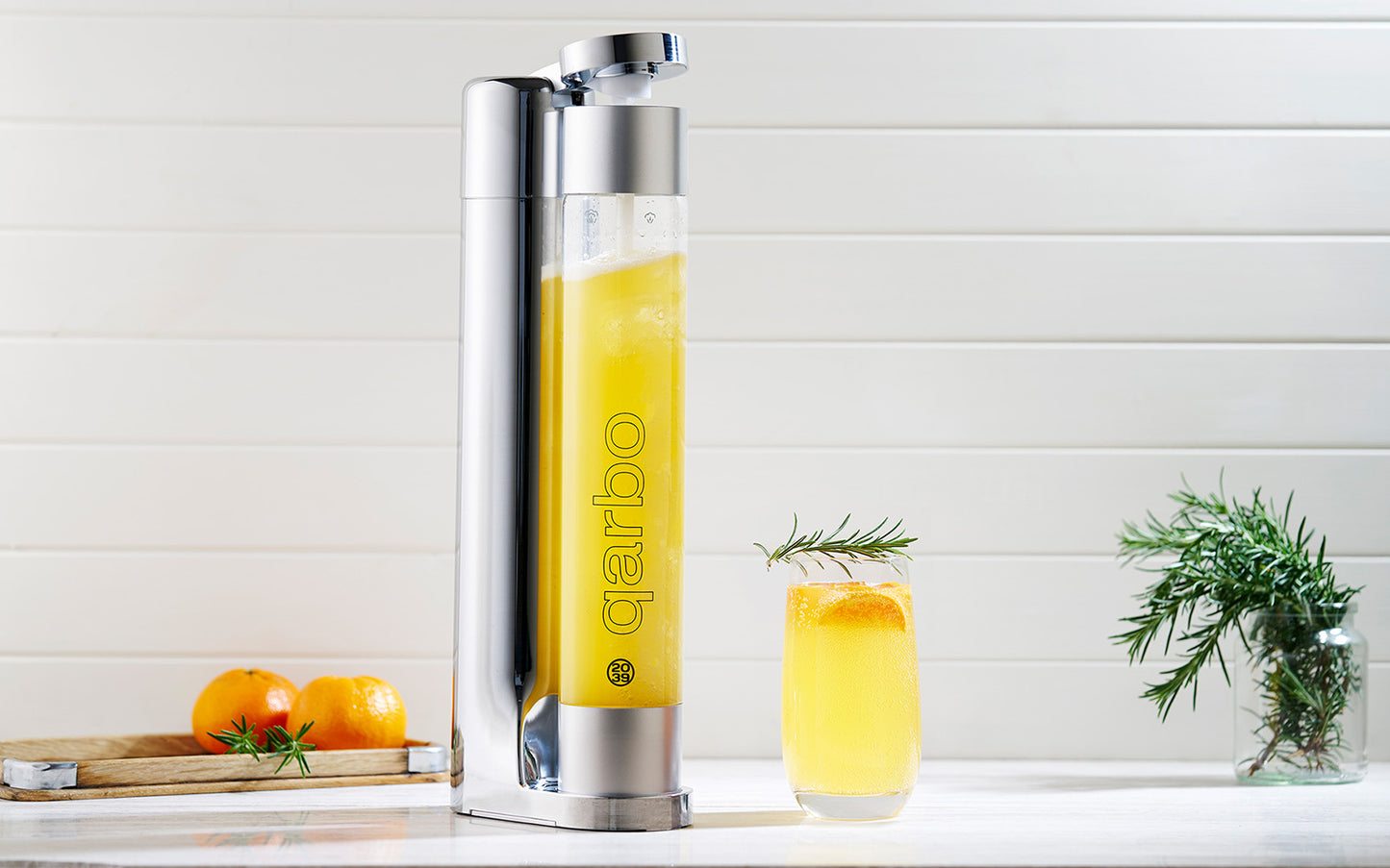 qarbo CLASSIC – Sparkling Water Maker and Fruit Infuser