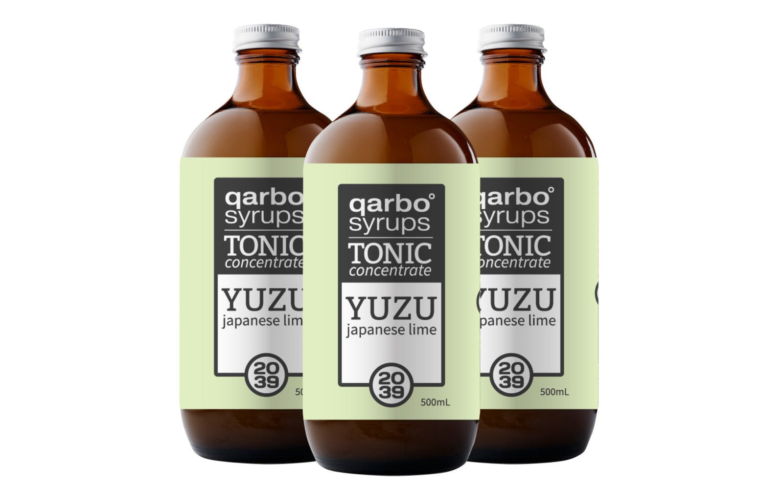qarbo˚syrups - Yuzu Lime Tonic Syrup - Pack of 3 – nz.Twenty-39