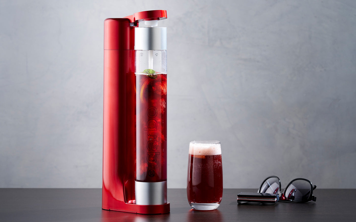 qarbo CLASSIC – Sparkling Water Maker and Fruit Infuser